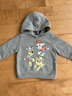 2/$10 OLD NAVY Toddler boy Paw Patrol hoodie 12-18m
